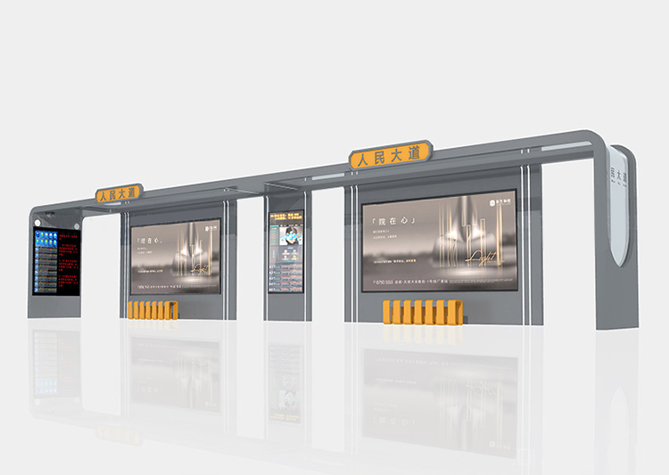 不锈钢候车亭-HCT1006